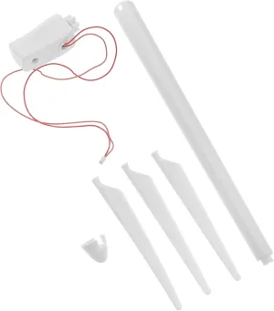 1 Set Solar Windmill Kit DIY Wind Turbine for Educational Science Projects Indoor Outdoor Use Easy Assembly for Parents Inspiring Curiosity