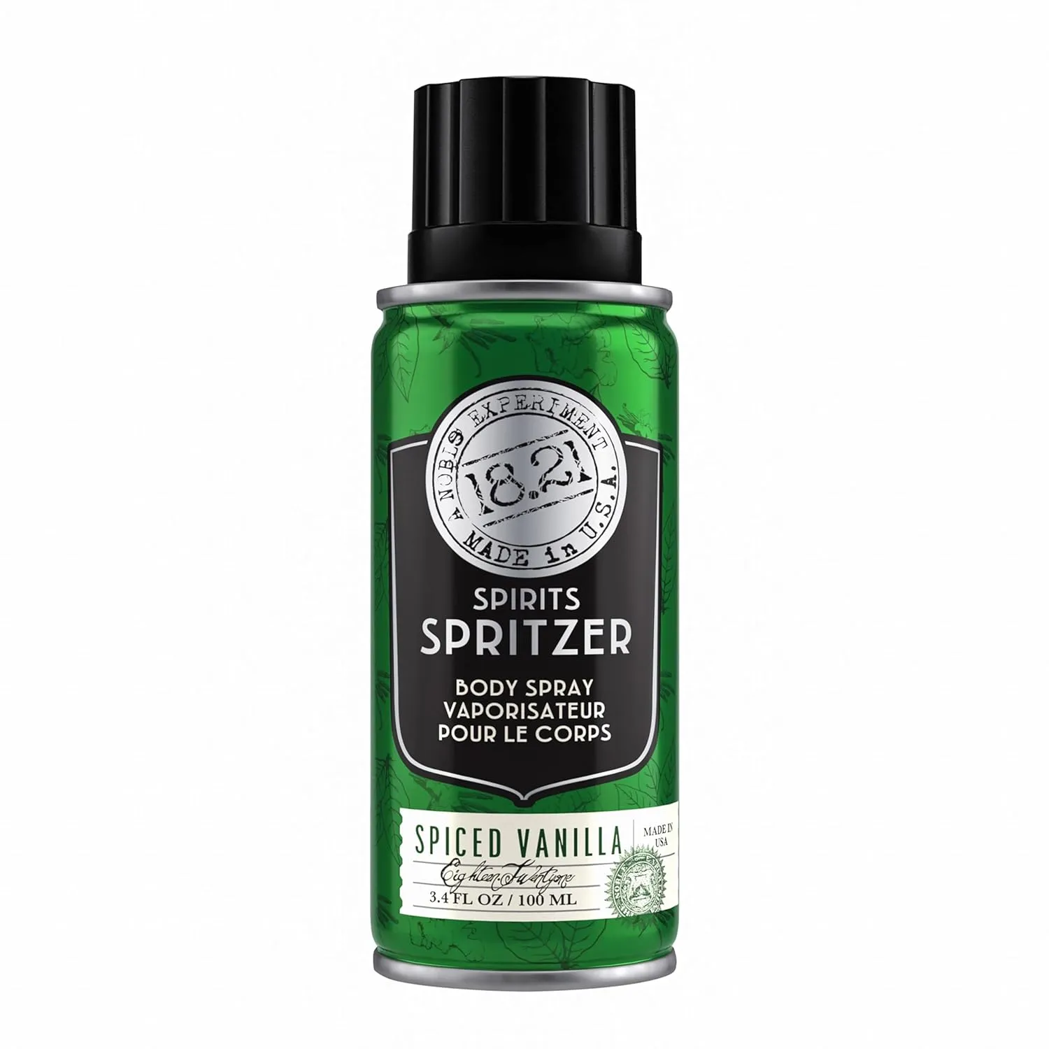 18.21 Man Made Men’s Spirits Spritzer, 3.4 oz. - Long-Lasting All Over Body Spray with Masculine Aromatics - Gifts for Him