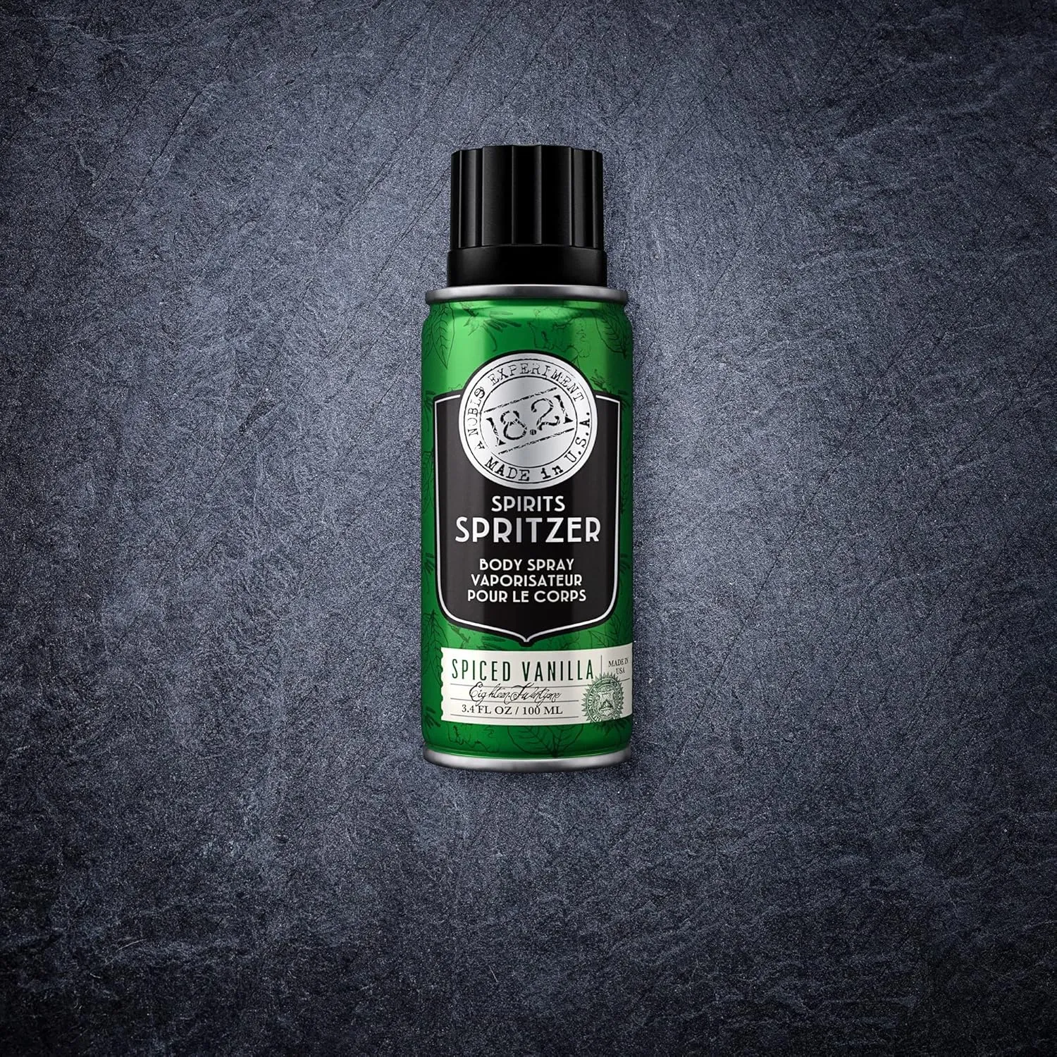 18.21 Man Made Men’s Spirits Spritzer, 3.4 oz. - Long-Lasting All Over Body Spray with Masculine Aromatics - Gifts for Him