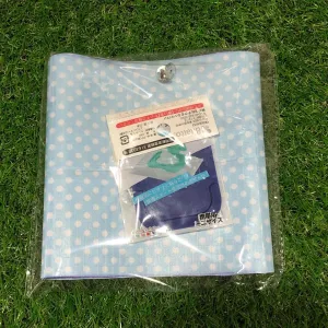 2-in-1 Wet & Dry Kit - Light Blue Polka