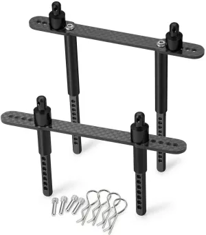 2023 Adjustable Aluminum Front Rear Post Mount for Axial SCX10II 90046 1/10 RC Car Accessory Part