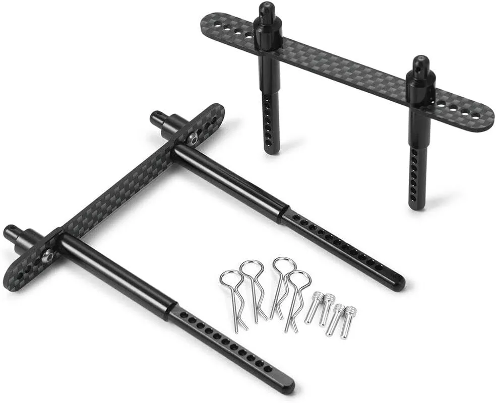 2023 Adjustable Aluminum Front Rear Post Mount for Axial SCX10II 90046 1/10 RC Car Accessory Part