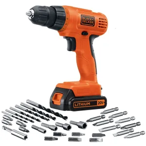 20V MAX* POWERCONNECT™ Cordless Drill | Driver, 30-Piece Kit