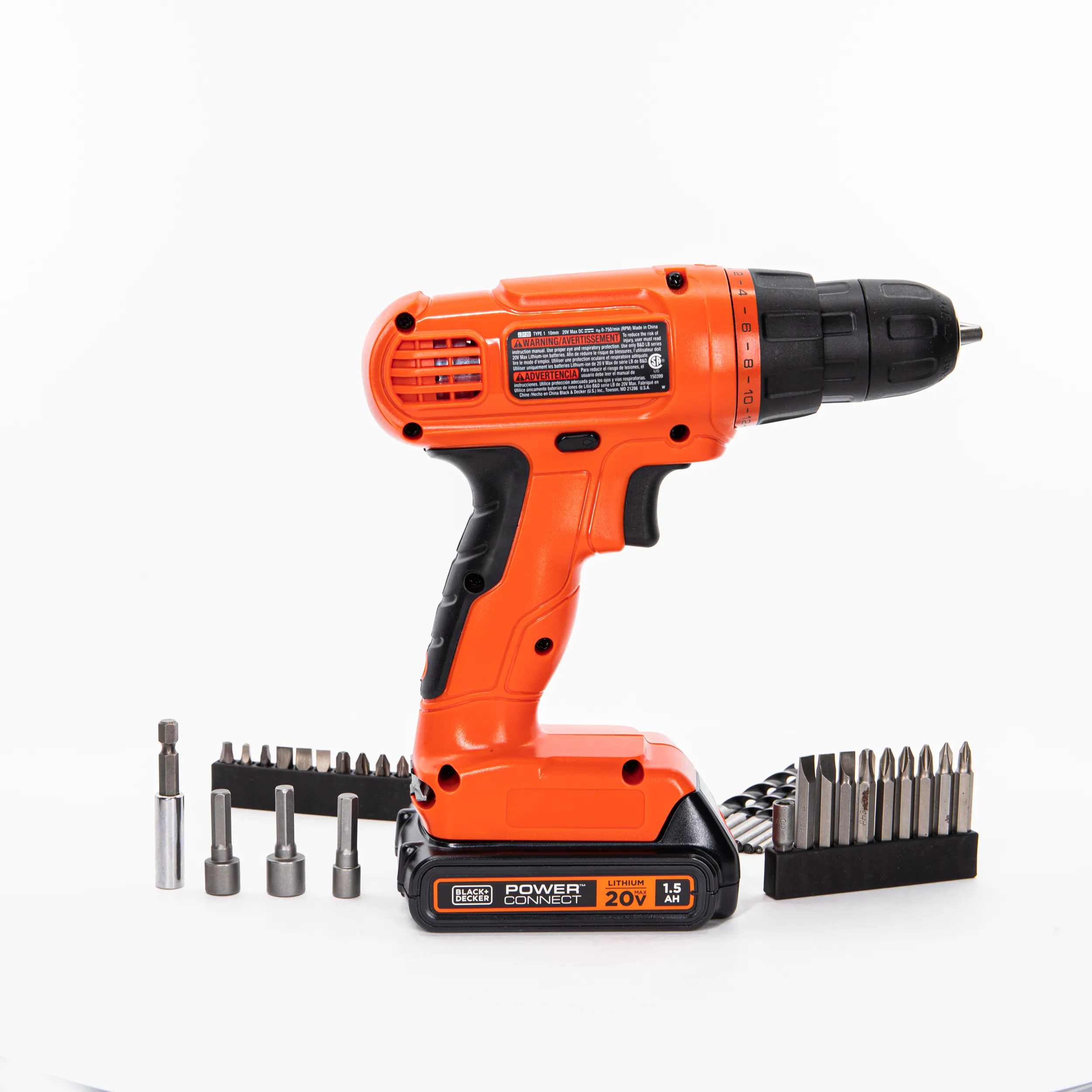 20V MAX* POWERCONNECT™ Cordless Drill | Driver, 30-Piece Kit