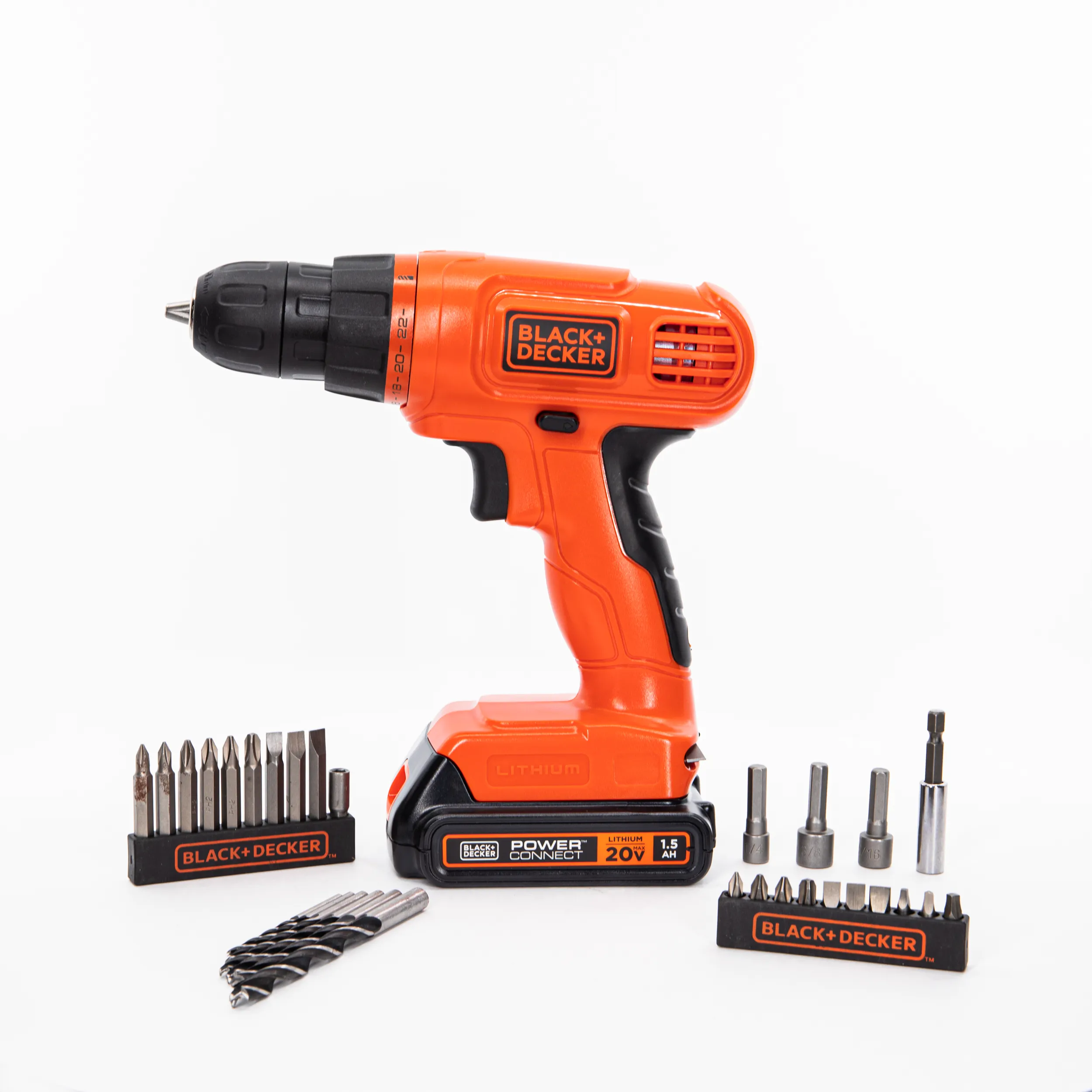 20V MAX* POWERCONNECT™ Cordless Drill | Driver, 30-Piece Kit