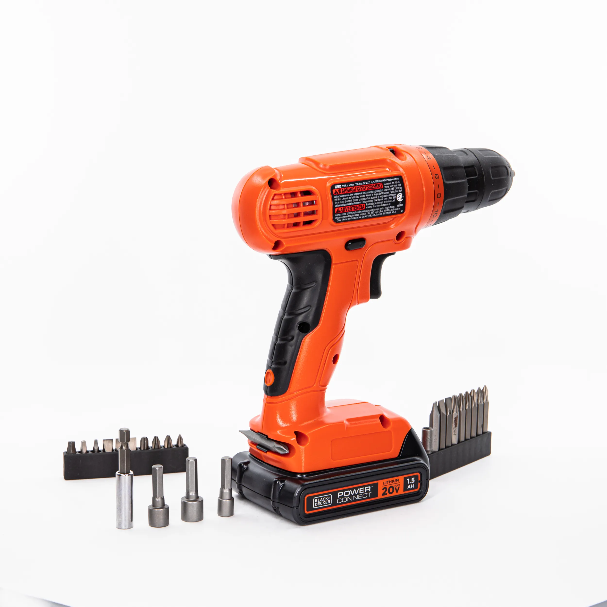 20V MAX* POWERCONNECT™ Cordless Drill | Driver, 30-Piece Kit