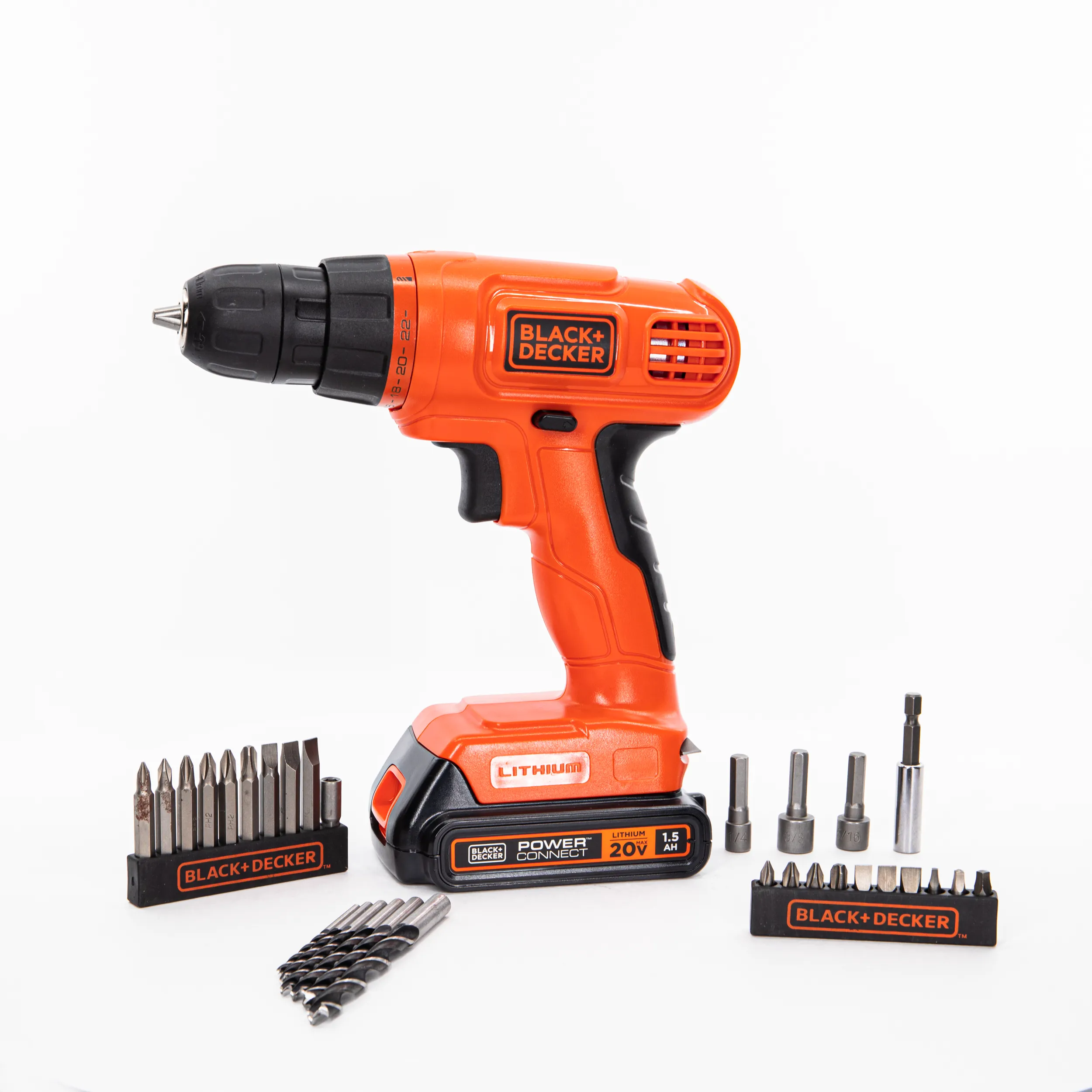 20V MAX* POWERCONNECT™ Cordless Drill | Driver, 30-Piece Kit