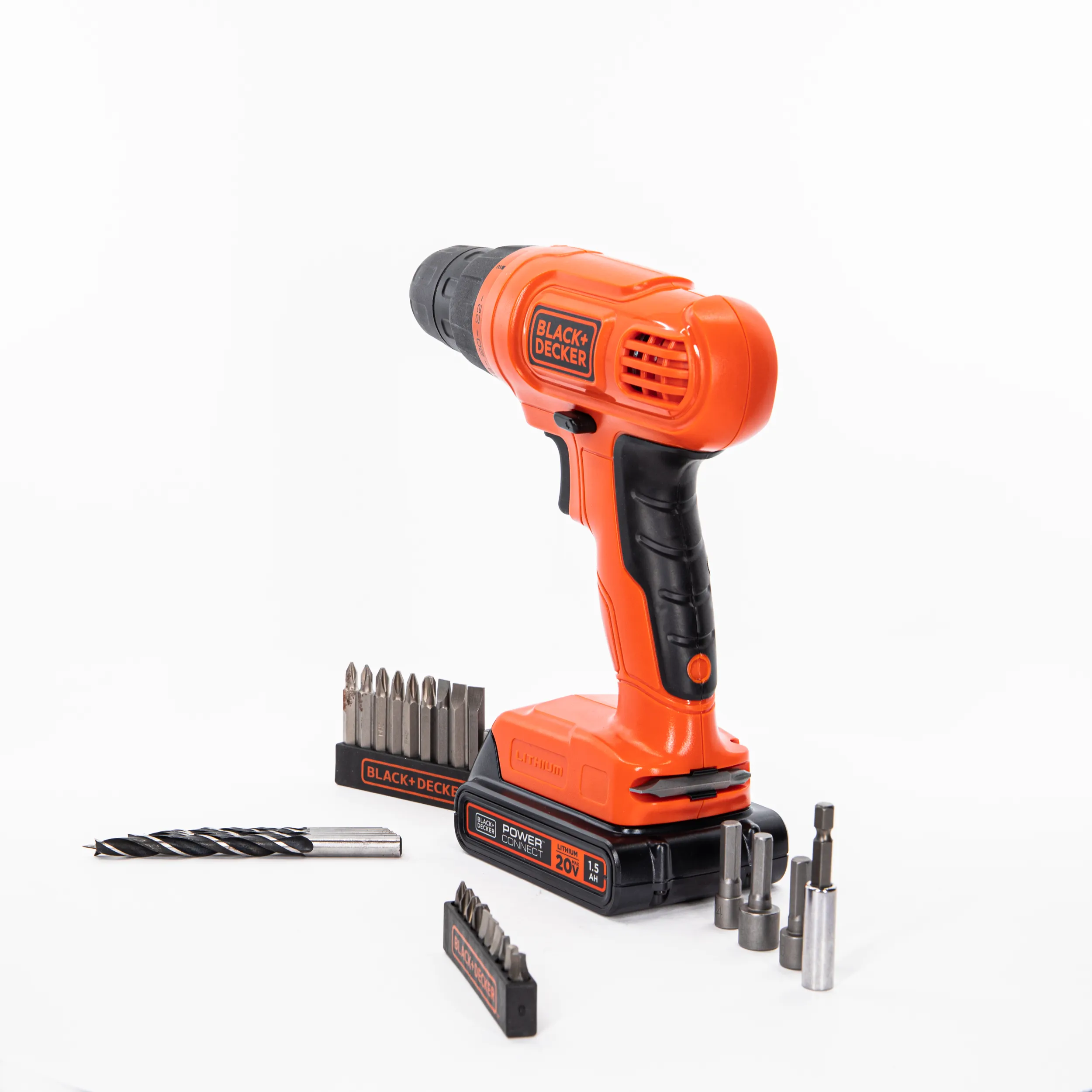 20V MAX* POWERCONNECT™ Cordless Drill | Driver, 30-Piece Kit