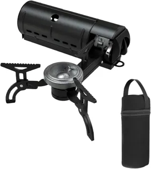 2800W Camping Cassette Stove Portable Folding Camp Gases Burner Butane Stove Compatible With Outdoors Cooking Camping Backpacking Hiking