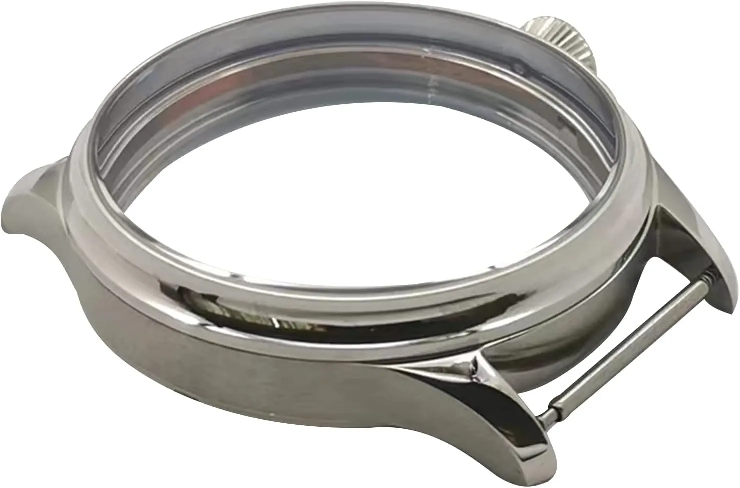 42mm 3ATM Steel Mineral Glass Watch Case for ETA 6497 6498 ST3600 3620 Movement Watch Movement Replacing Spare Part