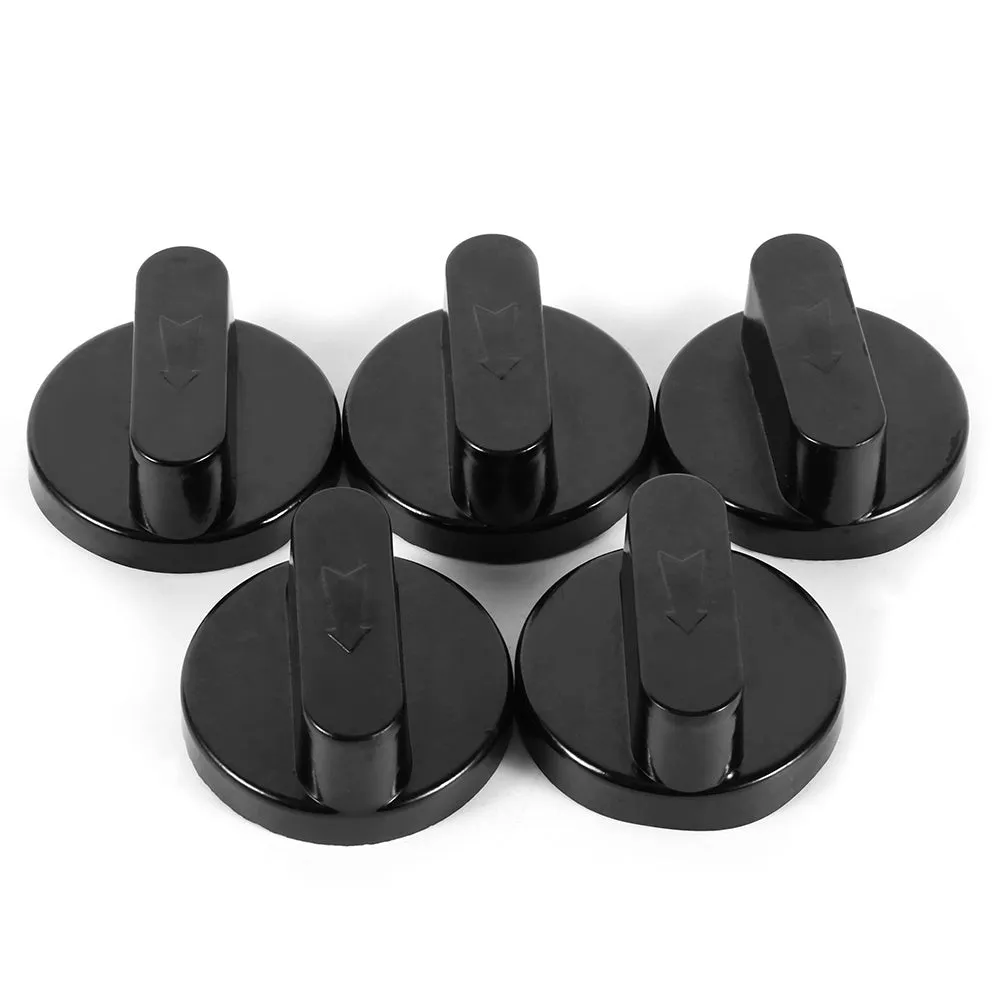 5Pcs New Black Universal Cooker Oven Gas Stove Grill