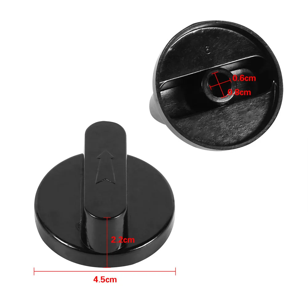 5Pcs New Black Universal Cooker Oven Gas Stove Grill