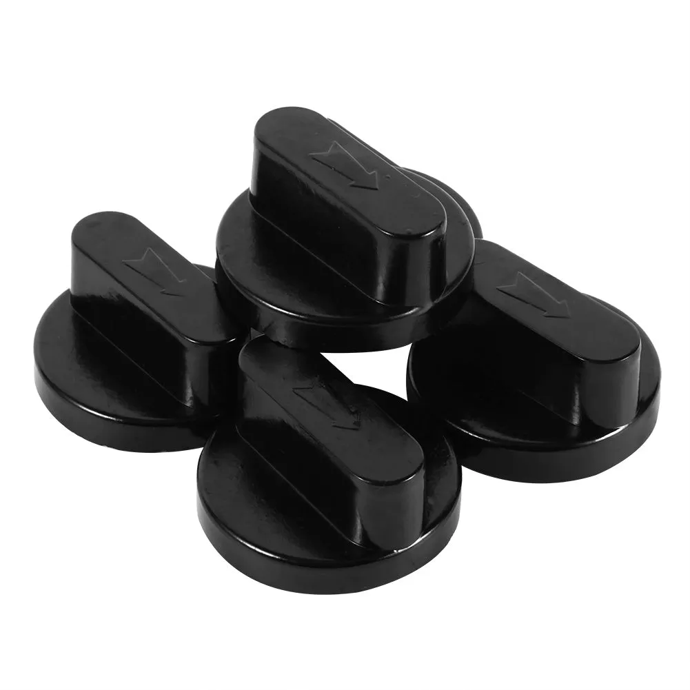 5Pcs New Black Universal Cooker Oven Gas Stove Grill
