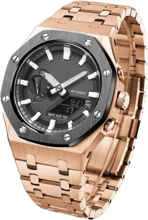 5rd With Bottom Cover MOD Kit For GA2100CA-8A Metal Watch Case Watchband 316 Stainless Steel Modified Accessories Bezel Bracelet Strap