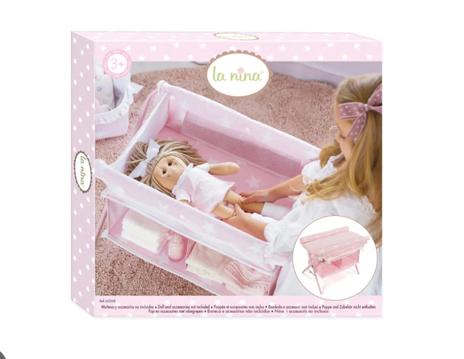 62068 La Niña Dolls Changing Station, wardrobe & Cot