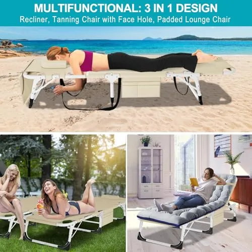 Aboron 3 In 1 Sun Tanning Chair