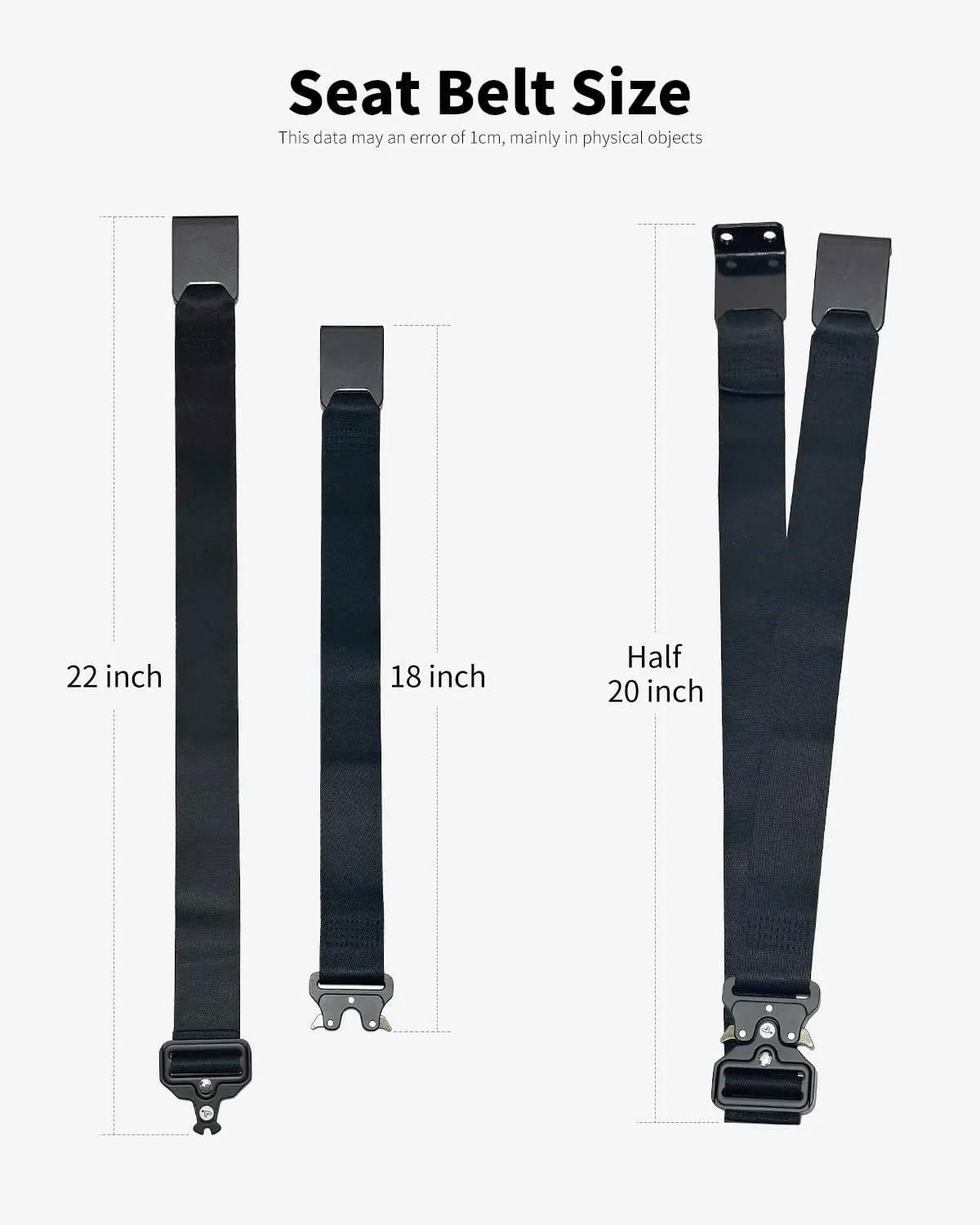 Adjustable GoKart Seat Belt for Segway Ninebot GoKart Pro/Pro2, Go Kart Kit Safety Harness Original Accessories