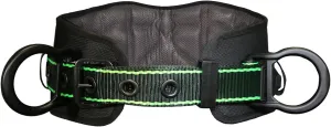 AFP Heavy-Duty 2 D-Ring Waist Body Belt w/Tongue Buckle Premium Stitching (OSHA/ANSI PPE)