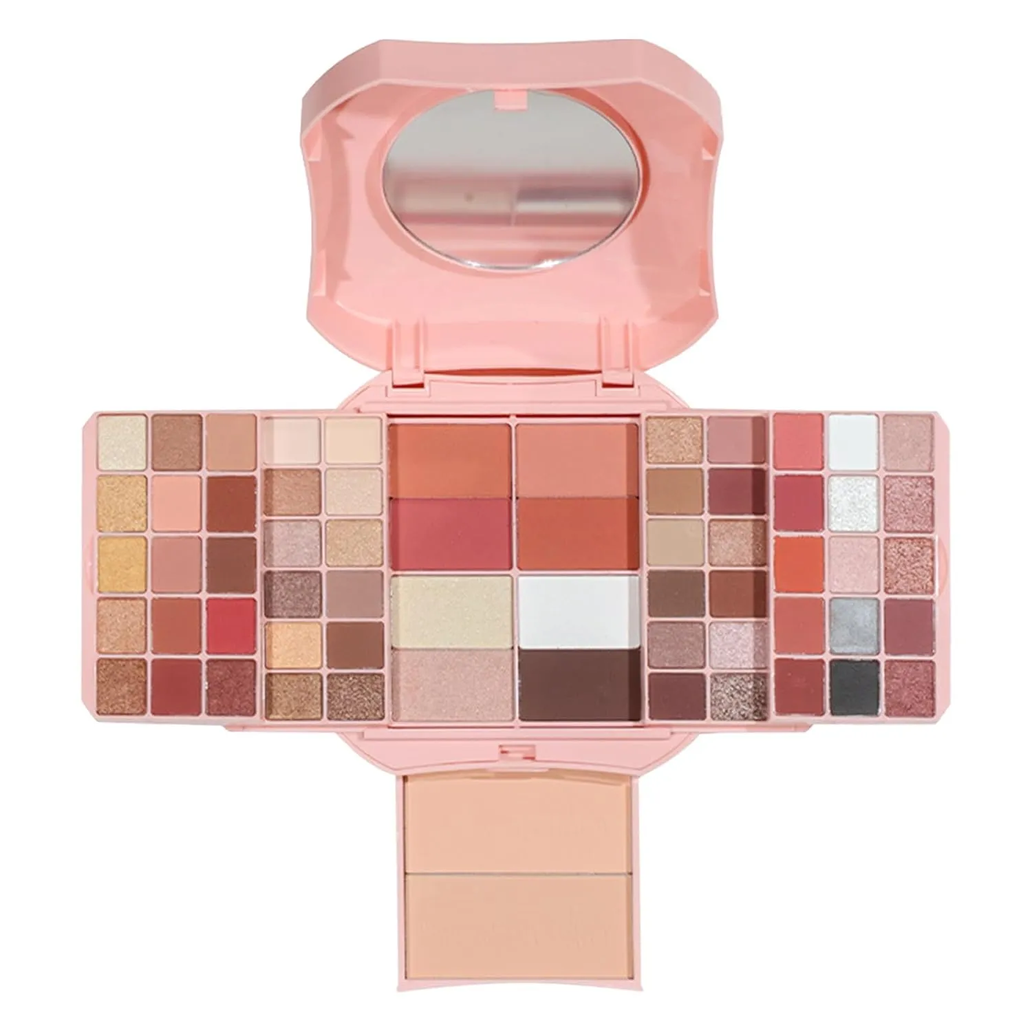 All In One Makeup Kit Matte Shimmer Eyeshadow Palette Professional Cosmetics Fashion Women Makeup Case Full Primer Set Present (B)