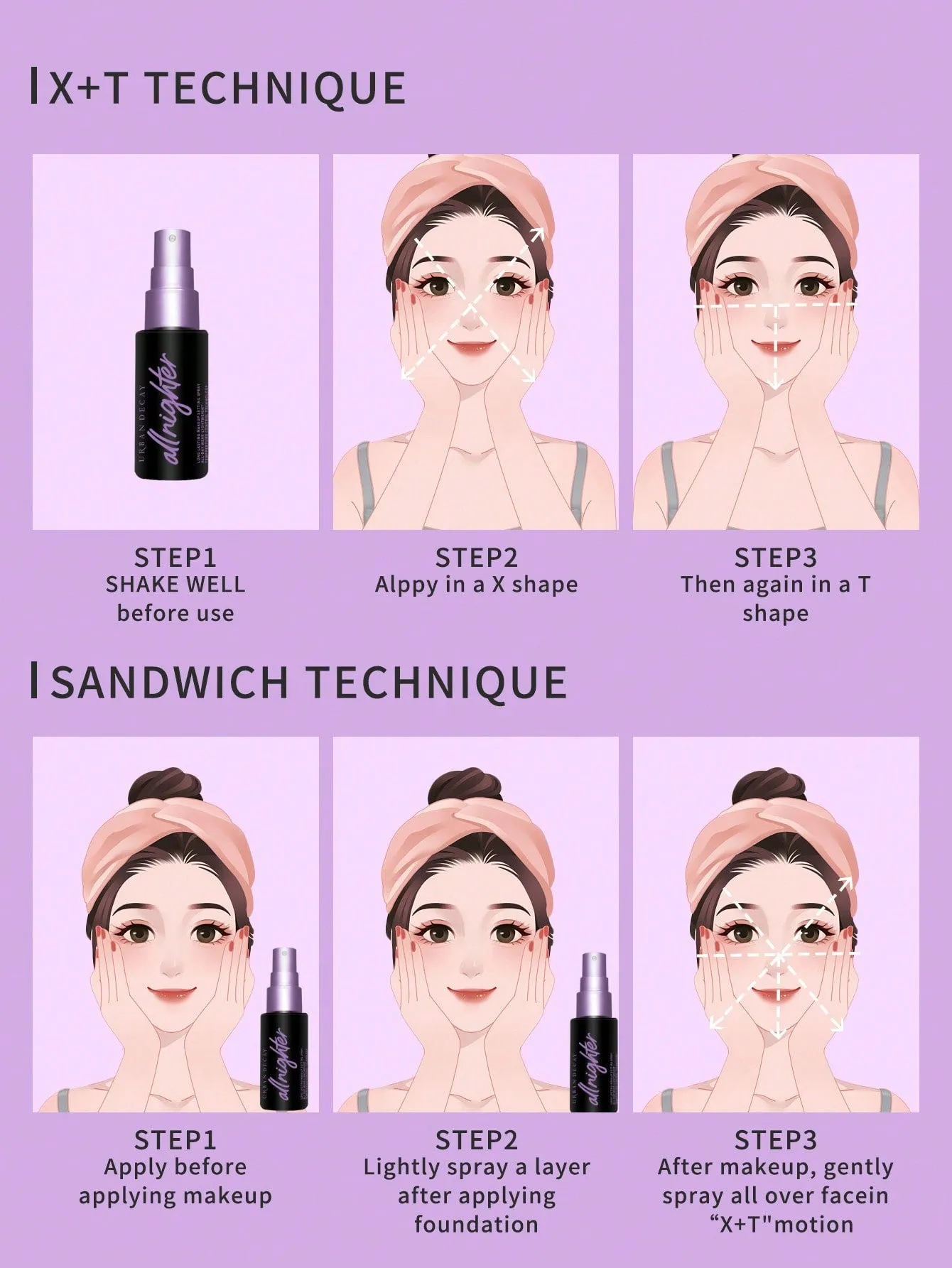 All Nighter Vitamin C Hydrating Setting Spray for Long-Lasting Makeup and Radiant Skin