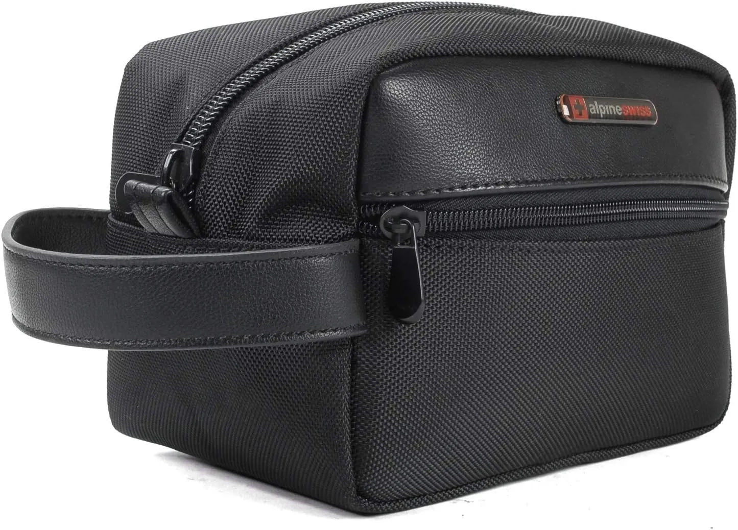 Alpine Swiss Hudson Travel Toiletry Bag Shaving Dopp Kit Case