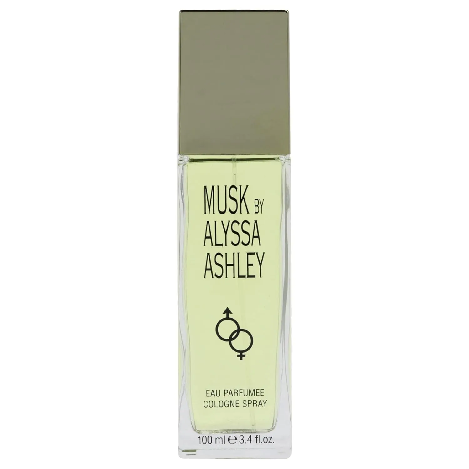 Alyssa Ashley Musk - Perfume for Men and Women with Citrus and Sicilian Bergamot - Long Lasting - Womens Fragrances - 3.4 oz Cologne Spray