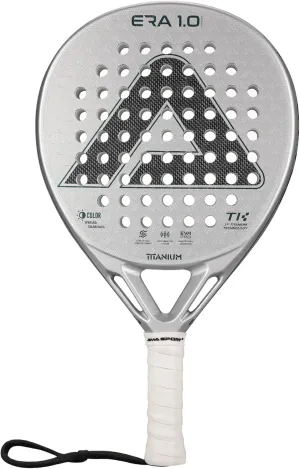 AMA SPORT ERA 1.0 Padel Racket Carbon Fiber Surface with EVA Memory Flex Foam Core Paddle Racket Lightweight Power & Precision Control Padel Racquet for Intermediate and Advanced Players