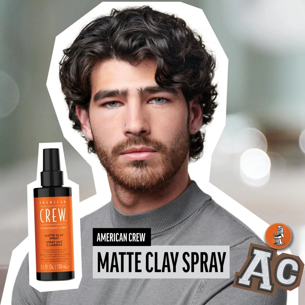 American Crew Matte Clay Spray 5.1 Fl Oz (Pack of 1)