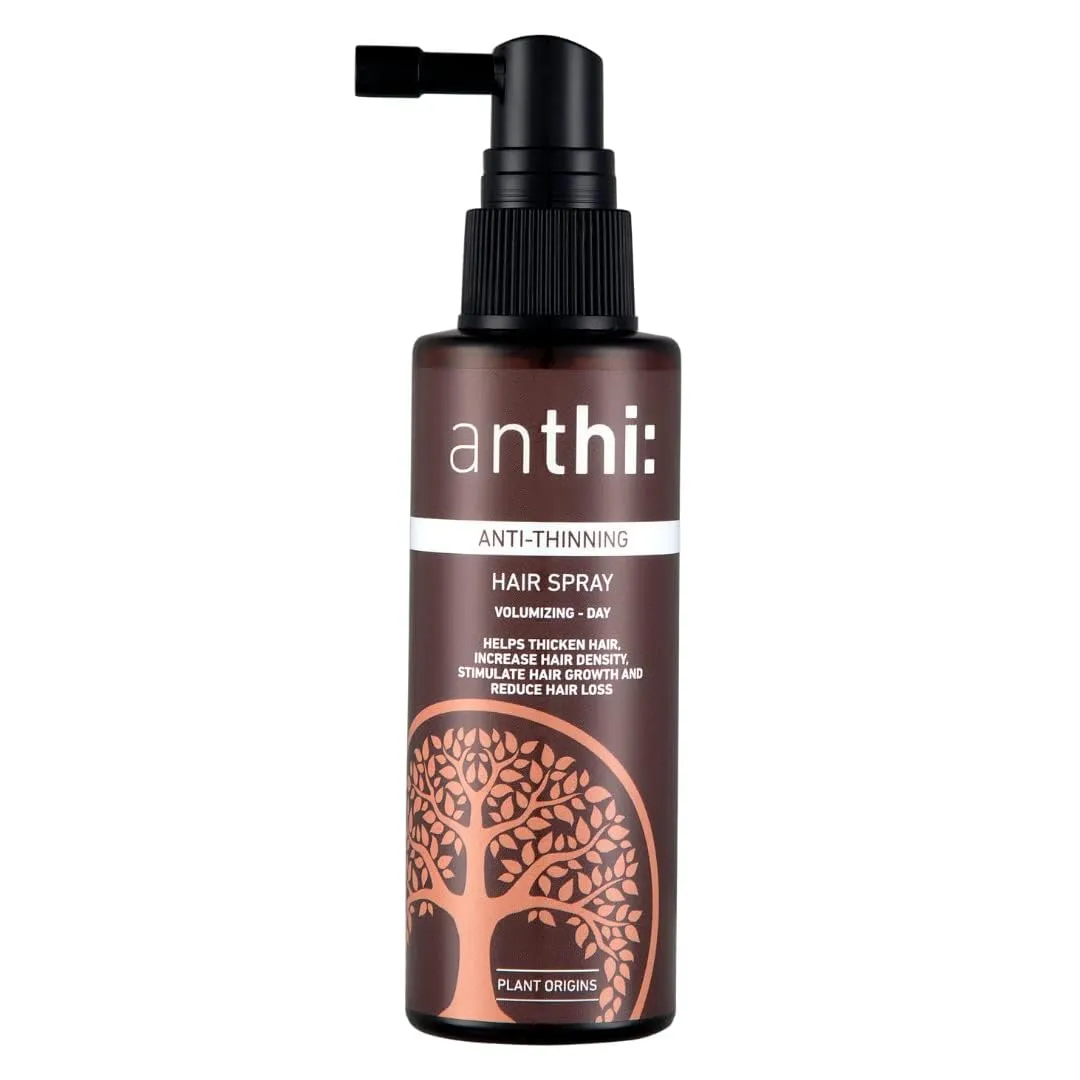 ant.hi: Anti-Hair Thinning Hair Spray, Hair Thickening And Volume Boosting, Stimulates Hair Growth, Plant-Origins Hair Spray, 60 Ml, 180 Grams