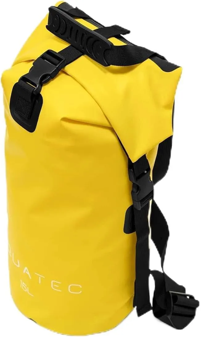 AQUATEC Waterproof Dry Bag Rucksacks - 5X Sizes: 10L, 15L, 20L, 30L & 40L | Double Shoulder Strap Backpack | Perfect for Boating/Kayaking/Hiking/Camping