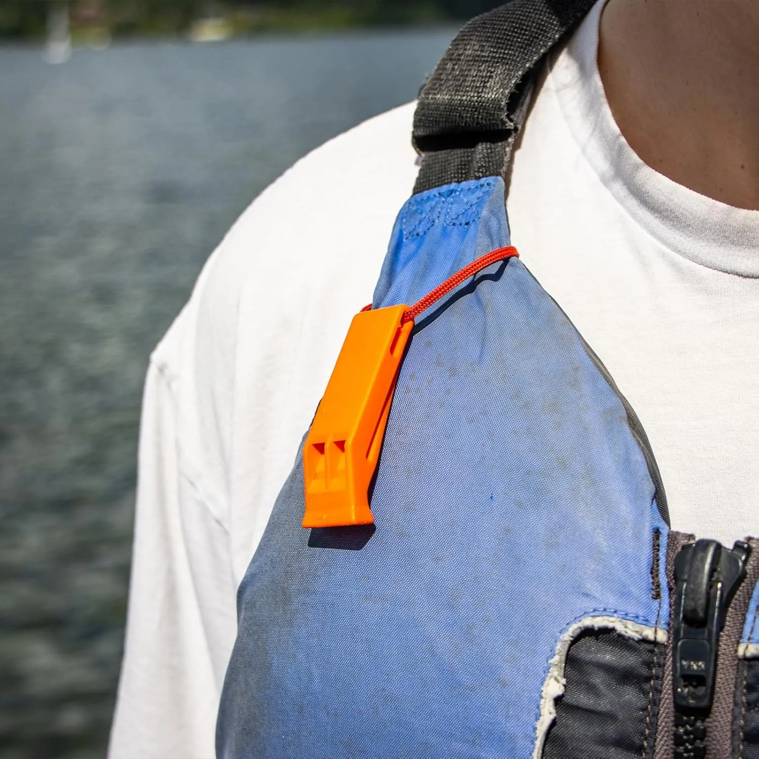 ASR Outdoor Floating Survival Signal Whistle, Loudest Safety Emergency Alert (Pack Sizes)