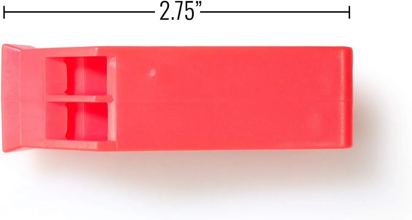 ASR Outdoor Floating Survival Signal Whistle, Loudest Safety Emergency Alert (Pack Sizes)
