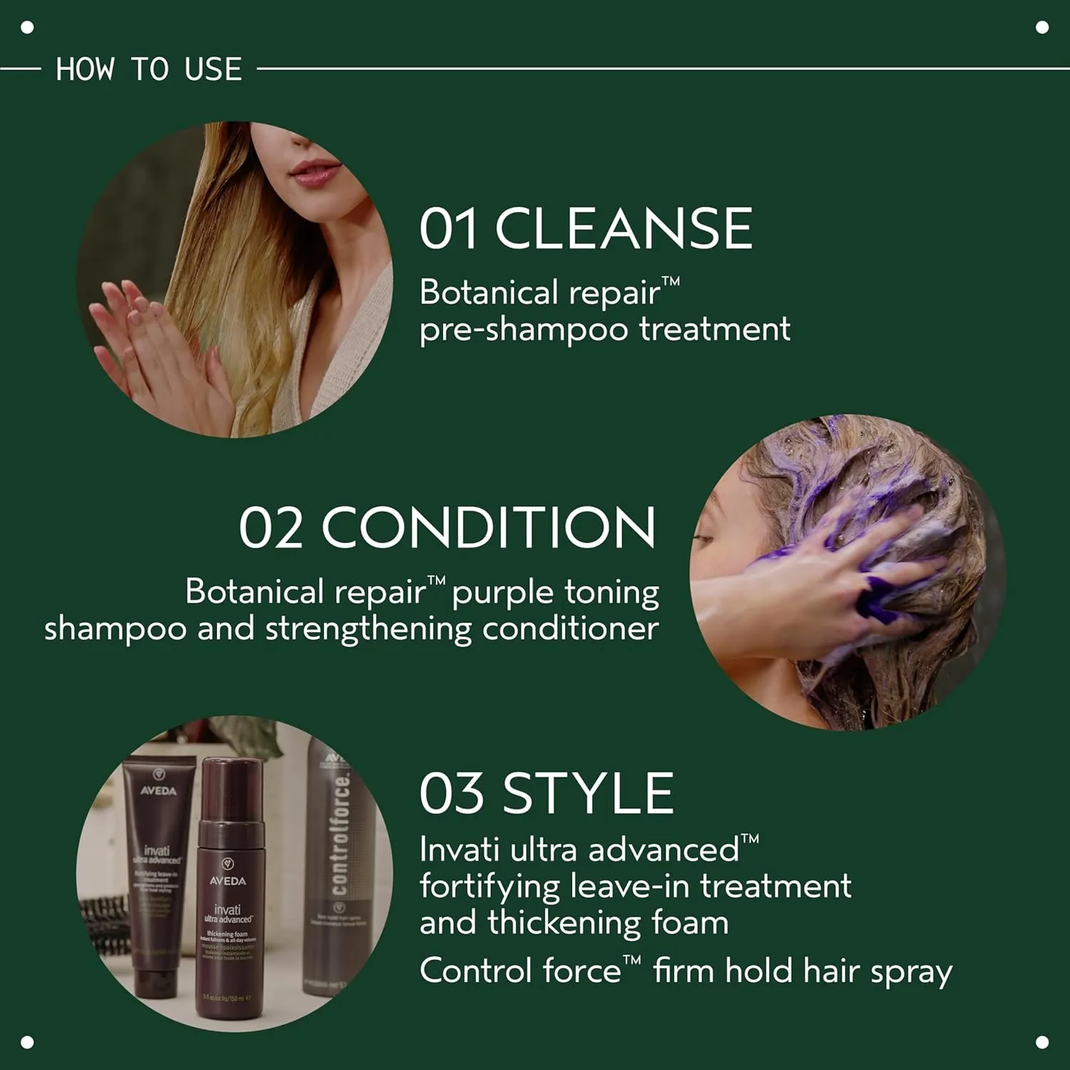 Aveda Control Force Firm Hold Hair Spray | Protects Against Humidity | Long-Lasting Hold for All Hair Types, 9.1 Ounce