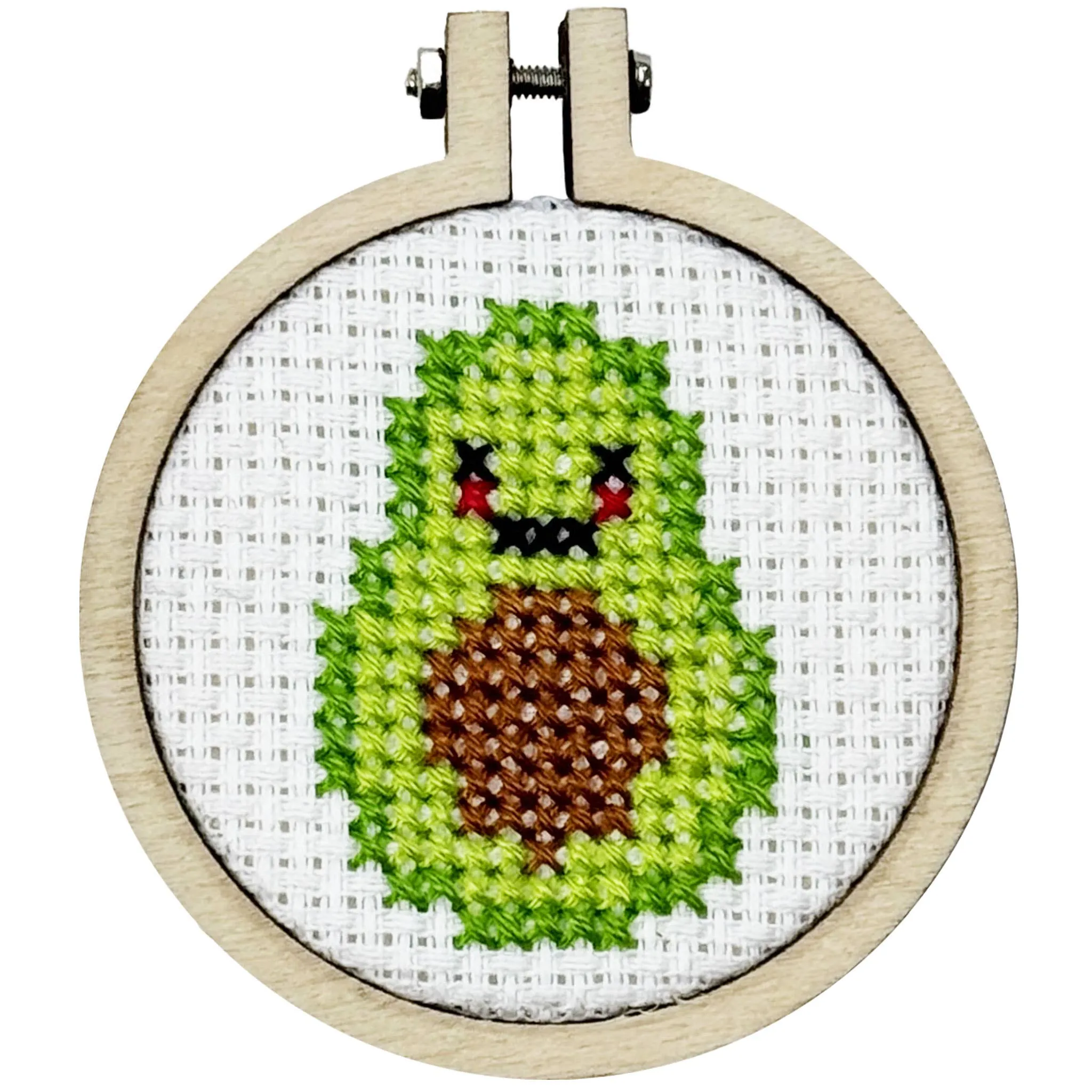 'Avo Great Day!' Mini Matchbox Cross Stitch Kit