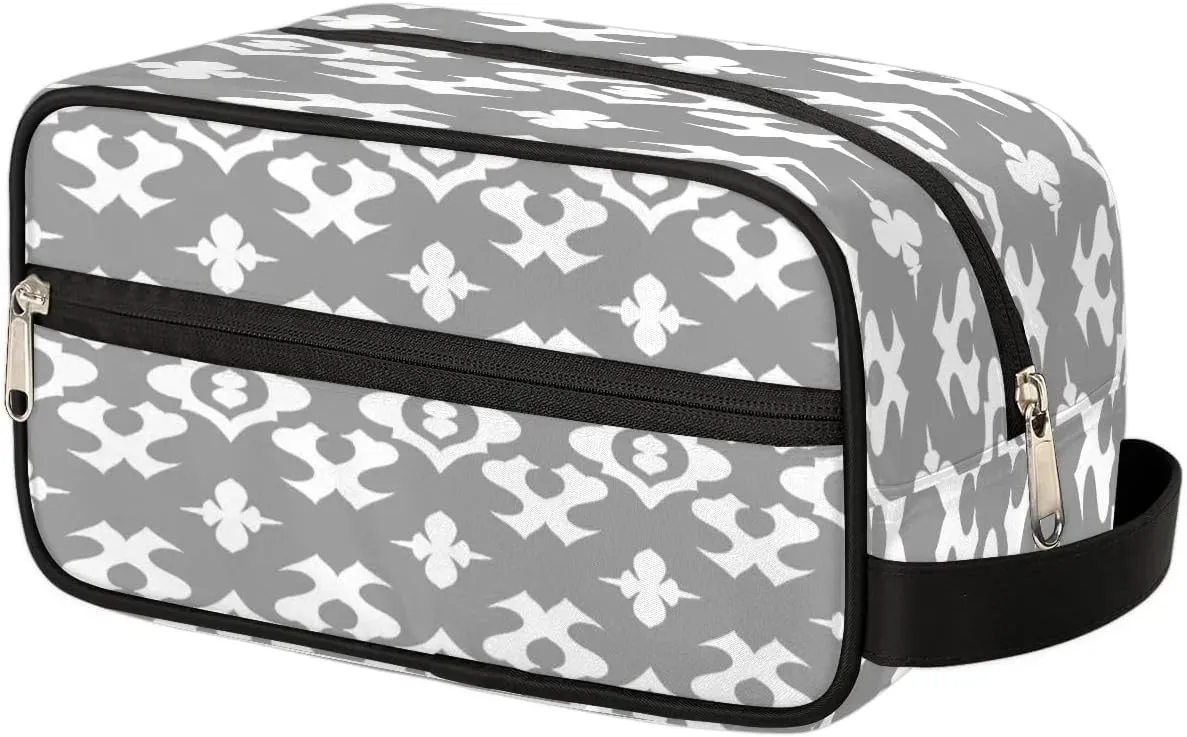 Aztec Toiletry Bag for Women Abstract Geometric Waterproof Cosmetic Makeup Bag Toiletry Shaving Bag for Men Bathroom Travel Storage Bags with Handle