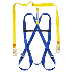 Basic Harness - Double Lanyard & Snap Hooks