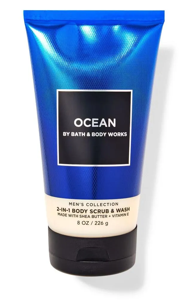 Bath and Body Ocean 2-IN-1 Body Scrub & Body Wash | 8 Oz