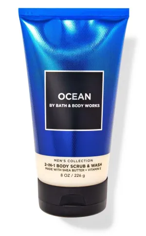 Bath and Body Ocean 2-IN-1 Body Scrub & Body Wash | 8 Oz