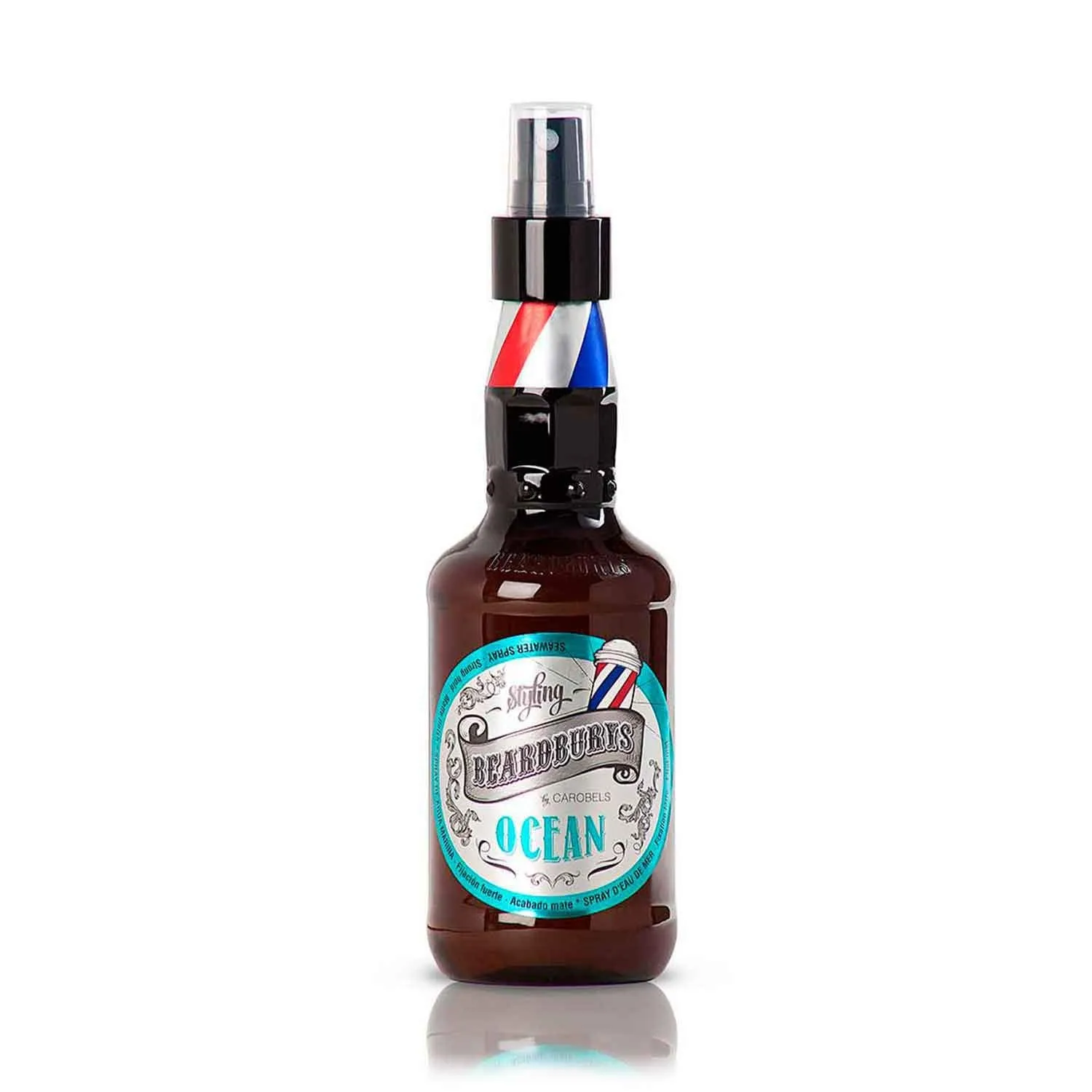 Beardburys Texturizing Sea Salt Spray for Men - Add Volume & Natural Shine, Barber Grade for Long-Lasting Beach Hair Style, 8.5 Oz