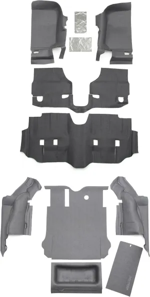 BedRug Jeep Combo Kit - BedTred CBTJK114 fits 2011  JK Unlimited 4 Dr (Includes Front and Cargo Kit)