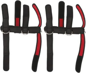 BESPORTBLE Head Harness for Neck Exercises 2pcs Neoprene Padded Neck Weight Harness for Effective Shoulder and Muscle Training