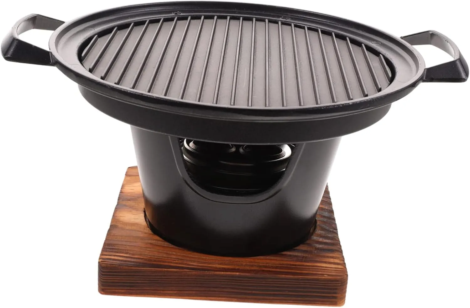 BESPORTBLE Portable Camping Grill Mini Bbq Stove Oil Collector Easy Cleaning Portable Charcoal Grill for Travel