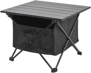 BESPORTBLE Portable Folding Table Storage Bag Compact Barbecue Desk for Picnics Camping and Outdoor Activities Easy Assembly Stable Frame and Storage Capacity