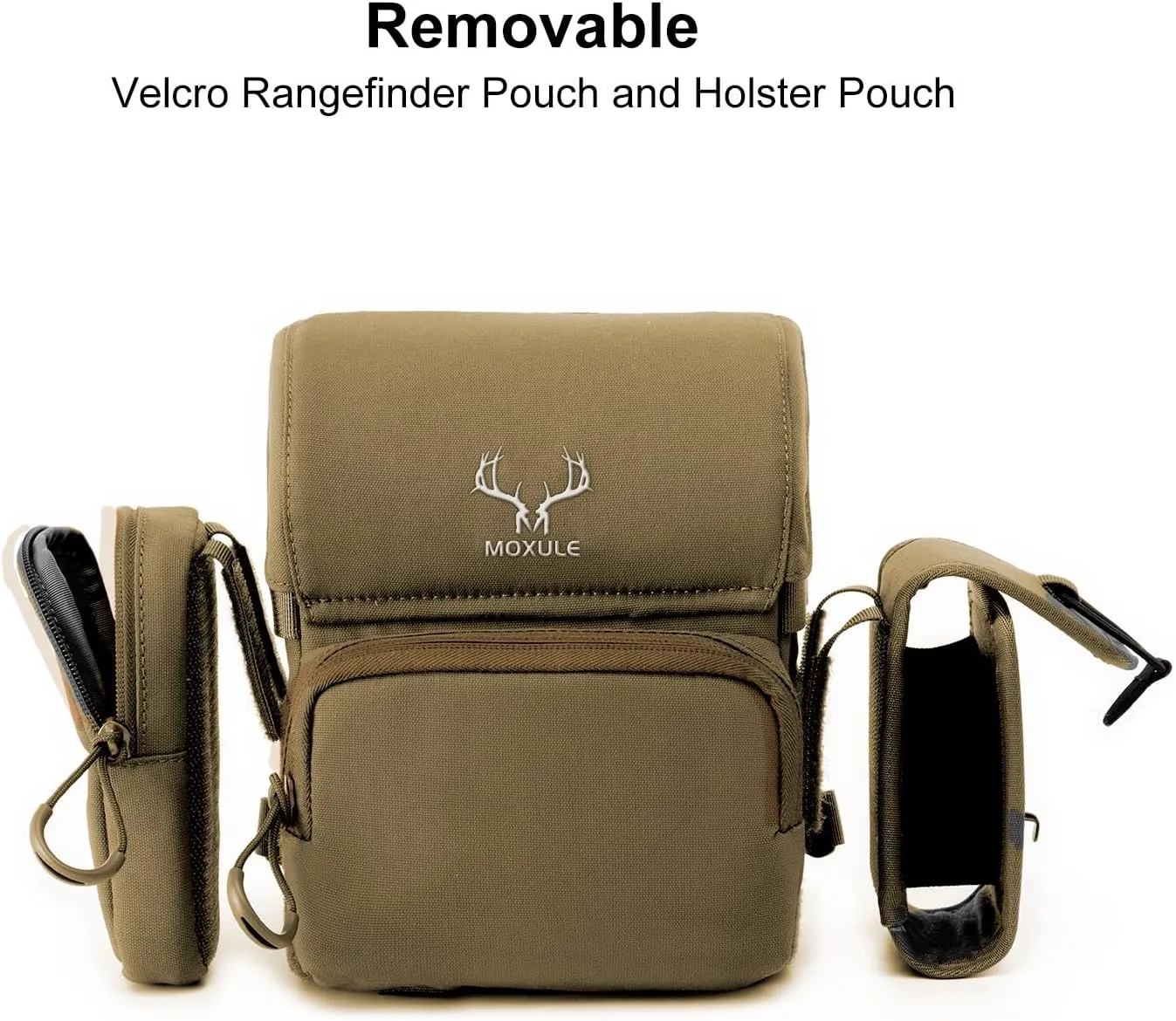 Binocular Harness Chest Pack: Bino Case with Rangefinder Pocket for Birdwatching and Hiking