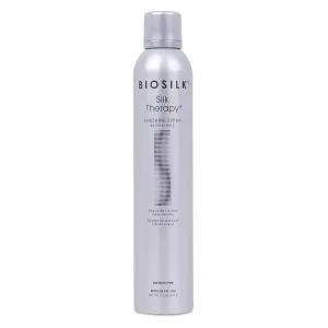 BioSilk Silk Therapy Finishing Spray Natural Hold, Natural-Hold Hairspray For Long-Lasting Styles, Sulfate, Paraben, & Cruelty-Free, 10 Oz