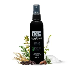 Biotin X Treme Hair Restoration Spray – Natural DHT Blocker & Follicle Stimulator for Thinning Hair & Hair Loss – Drug-Free, Color Safe, Paraben & Sulfate-Free Serum for Men & Women