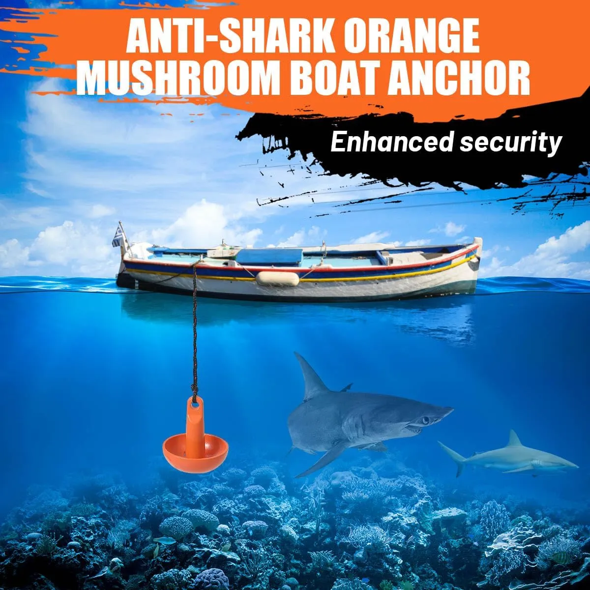 Boat Kayak Anchor Kit 40ft Rope & Storage Bag - Accessories for Kayaks, Canoes, SUP Boards, Small Boats, Jet Skis & PWCs
