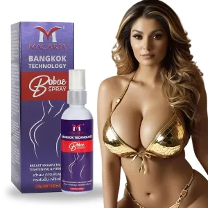 Bobae Brazilian Breast Bust Enlargement Tightening Shape & Size up Toning Spray Oil Quick Growth Lifting & Firming Breast Enhancement Gel for bigger Boobs for Women