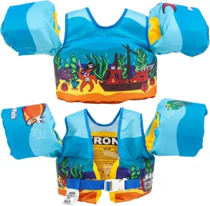 Body Glove Paddle Pals Learn to Swim Coast Guard Approved Kids Life Jacket PFD