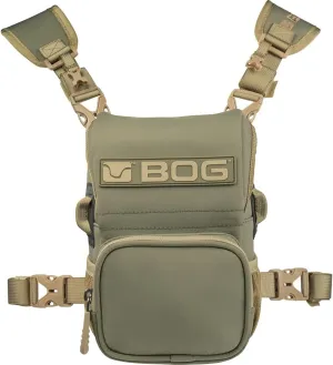 BOG Vigilant Bino Harness Bag with YKK Zippers, Adjustable and Detachable Padded Harness, and Rangefinder Pocket for Hunting, Bow Hunting, Gun Hunting